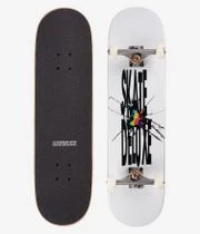 Skatedeluxe Broken 8.125" Komplettboard (white)