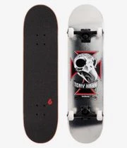 Birdhouse Stage 3 Hawk Skull 2 Chrome 7.75" Komplettboard (silver Foil)