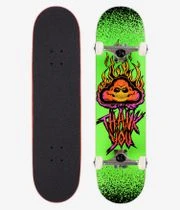 Thank You Skull Cloud 8" Komplettboard (neon Green)