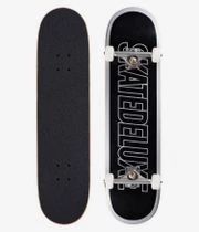 Skatedeluxe Outline 8" Komplettboard (black Silver)
