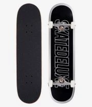 Skatedeluxe Outline 8.125" Komplettboard (black Silver)